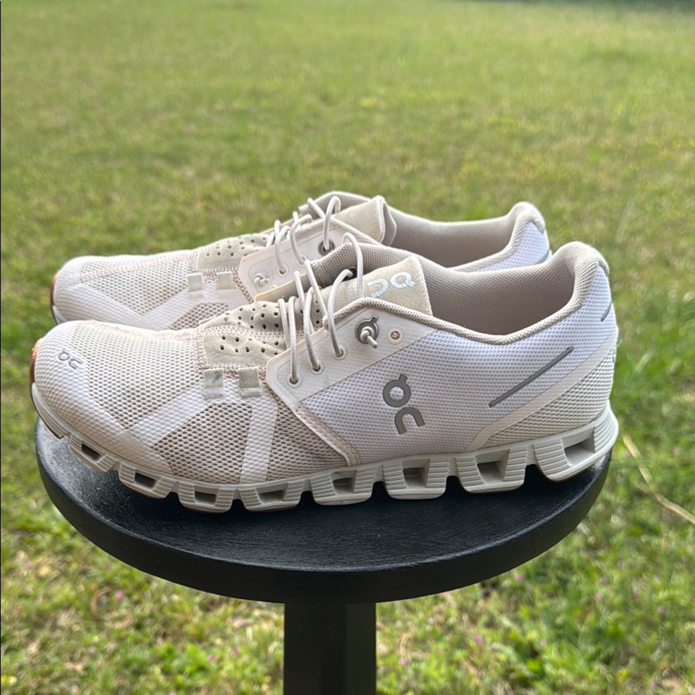 On Running White Athletic Shoes